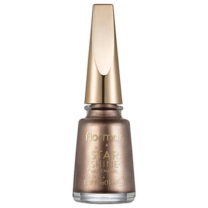 Flormar Star Shine Metallic Nail Polish: Intense Pigment, Long Lasting, Shimmery Nail Color - Durable, Metal Effect for Stunning Nails