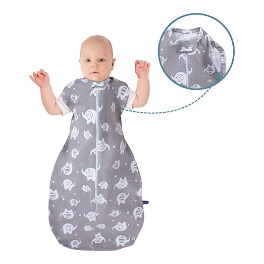 Sevi Bebe Baby Swaddle Sleep Sack for Newborns - Ergonomic Design, Safe Sleep Solution