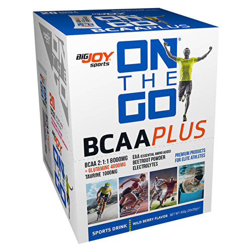 On The Go BCAA Plus 20 Gr x 20 Sachets