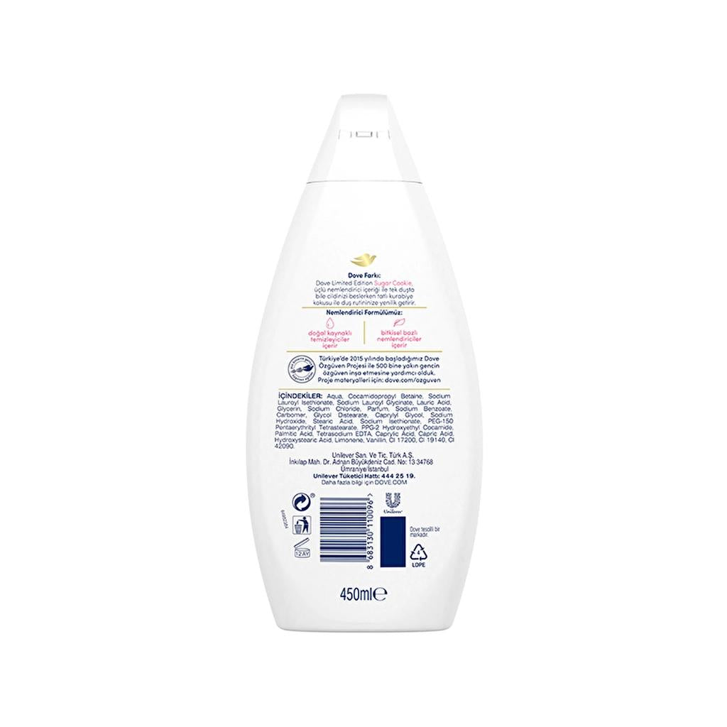 Dove Sugar Cookie Body Wash for Soft Skin 450 ml