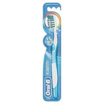 Oral-B Complete Medium 40 Toothbrush for Plaque Removal