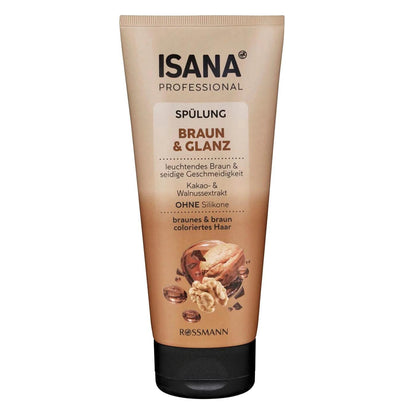 Isana Professional Brown & Shine Conditioner for Vibrant Hair 200ml