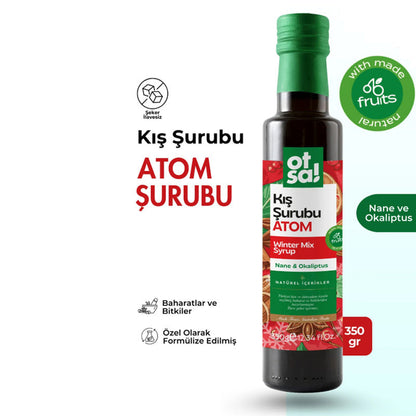 Otsa Herbal Atom Winter Syrup with Ginger & Echinacea 350g