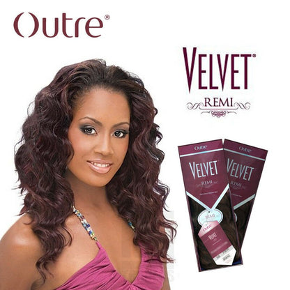 Outre Velvet Remi Euro Deep Wave Hair Extensions - Choose Color