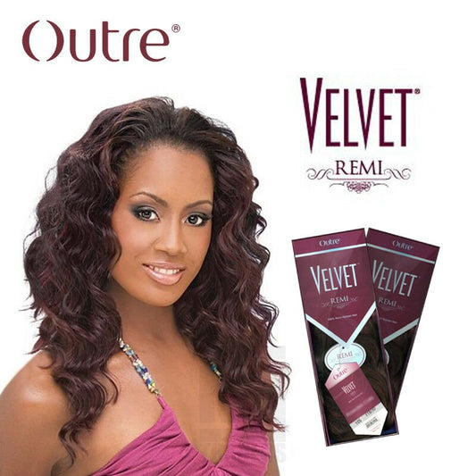 Outre Velvet Remi Euro Deep Wave Hair Extensions - Choose Color