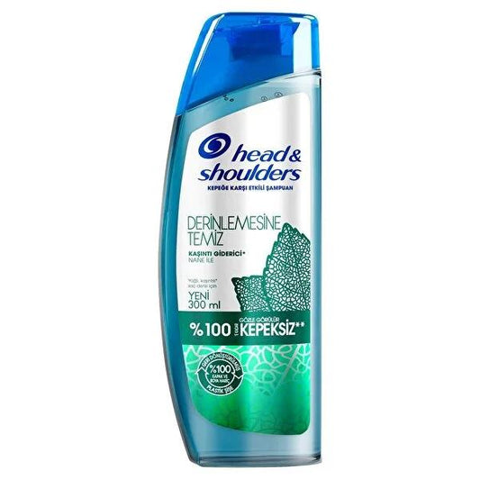 Head & Shoulders Itch Relief Anti-Dandruff Shampoo: Deep Clean & 72H Protection | Silicone-Free for Itchy, Dry Scalp