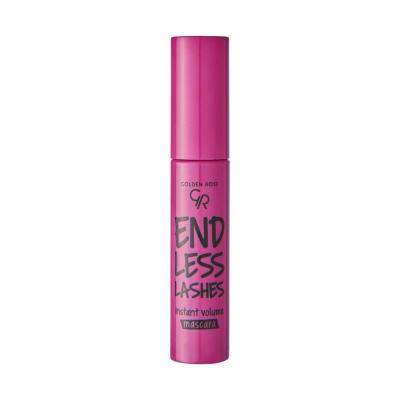 Golden Rose Endless Lashes Vegan Mascara - Volumizing & Lengthening Black Mascara for Fuller Lashes