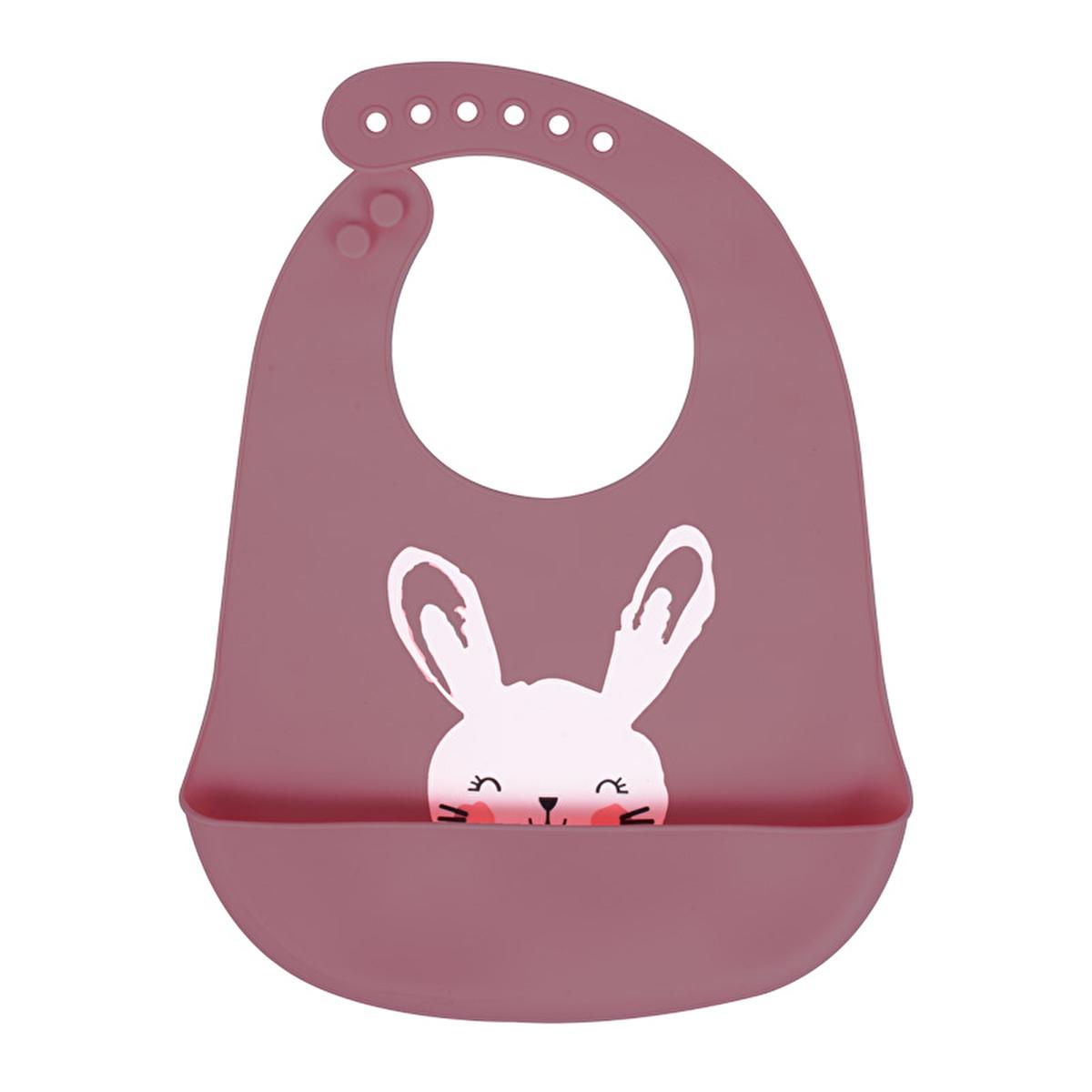 Sevi Bebe Silicone Baby Bib - Waterproof, Adjustable, and Easy to Clean for Mess-Free Mealtime