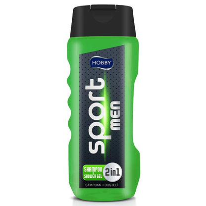 Hobby Men Sport 2-in-1 Shower Gel for Hair & Body 400ml