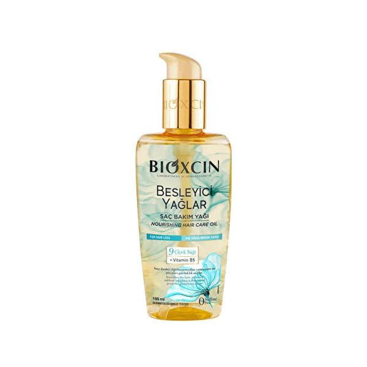 Bioxcin 9 Flower Hair Oil: Nourishing Floral Hair Care for Dry & Damaged Hair - Shine, Repair, Leave-In Conditioner