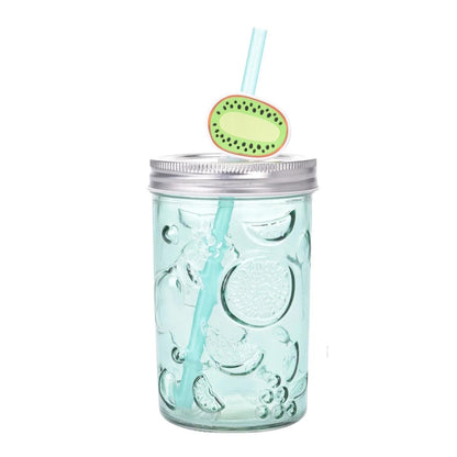 KPM Tumbler with Straw Reusable Travel Cup 500 ml