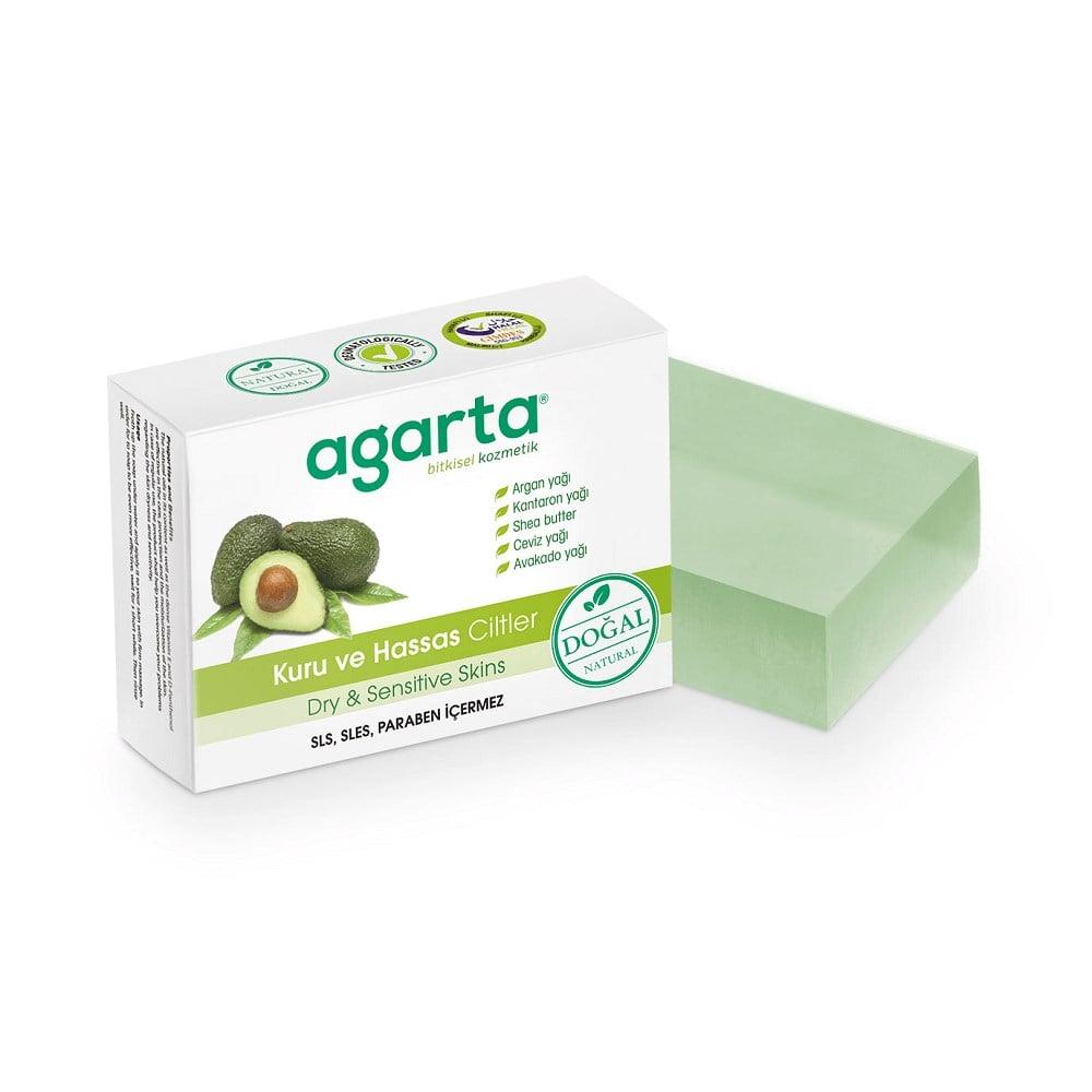 Agarta Dry and Sensitive Skin Soap Moisturizing Bar