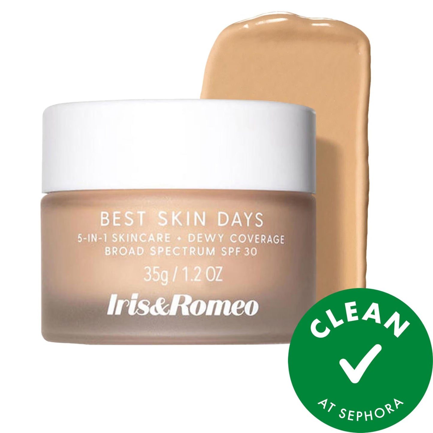Best Skin Days SPF30 Whipped Tinted Moisturizer with Vitamin C + Hyaluronic Acid - Vegan, Cruelty-Free Makeup with SPF 30 Protection