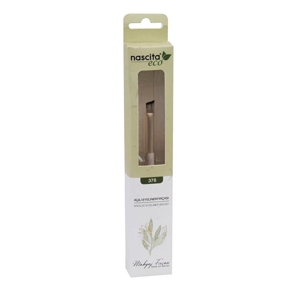 Nascita Eco Angled Eyeliner Brush 378 for Precise Lines