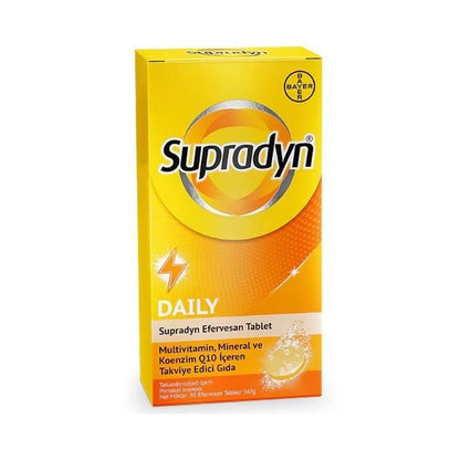 Supradyn Daily Multivitamin Effervescent Tablets - 30 Count