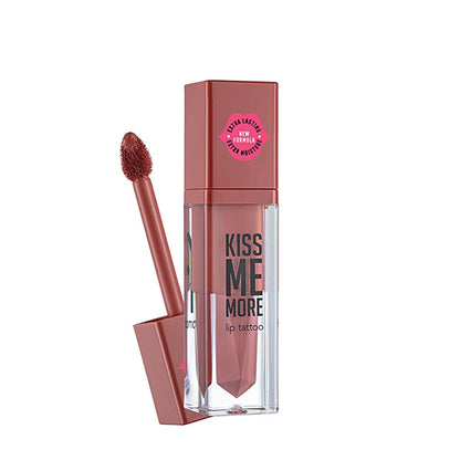 Flormar Kiss Me More: Long Lasting Liquid Matte Lipstick - Peach 004 | Transfer-Proof, Moisturizing, Highly Pigmented Lip Color