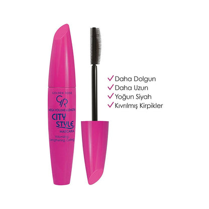 Golden Rose City Style Mega Volume & Length Mascara