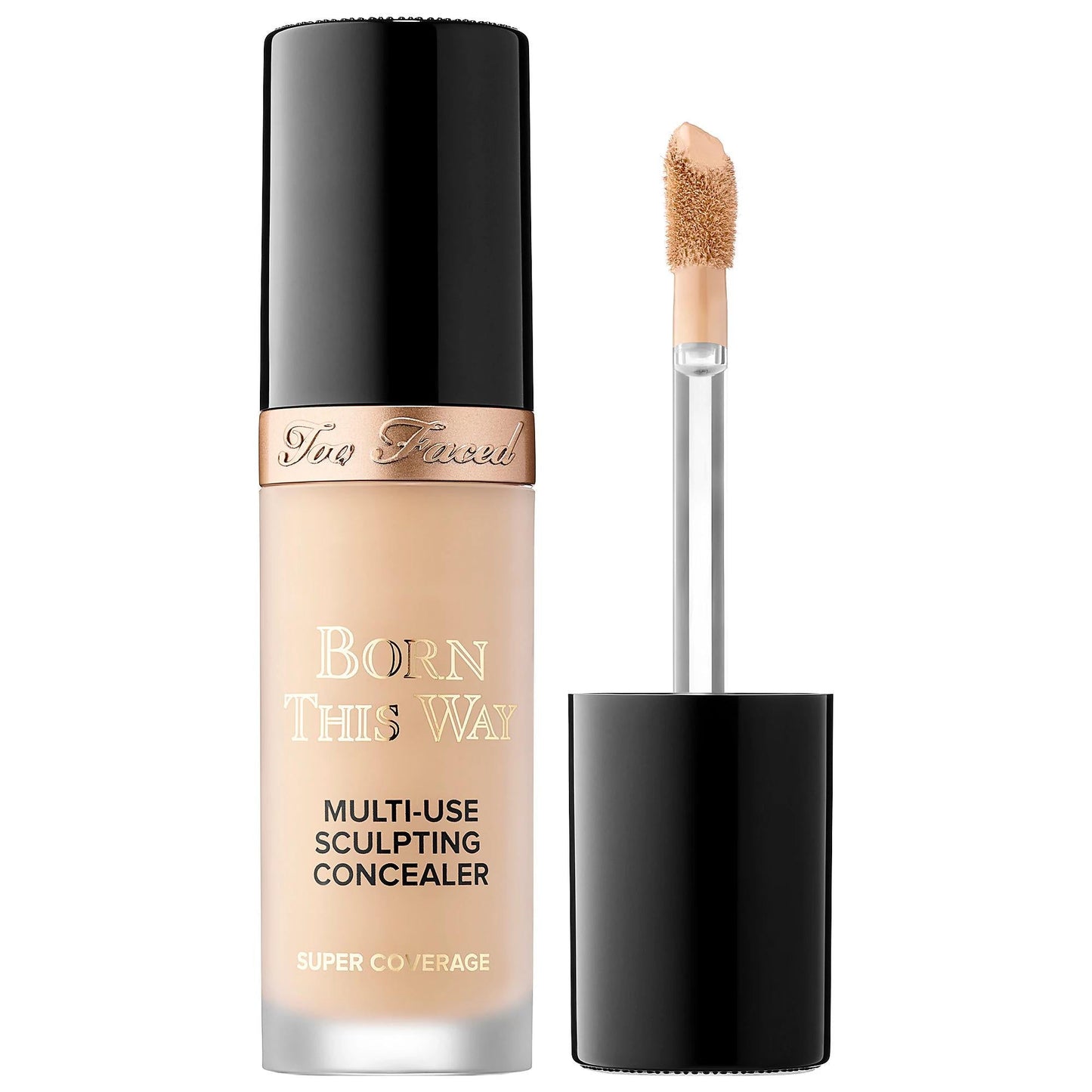 Born This Way Full Coverage Concealer: Hyaluronic Acid, Vegan & Cruelty-Free - Natural Finish, Long-Wearing, Masks Imperfections for Flawless Skin