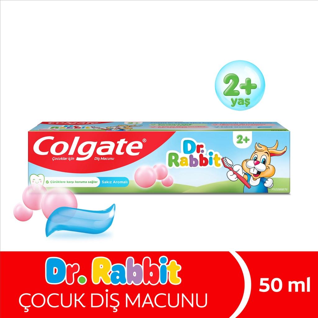 Colgate Dr Rabbit Kids Bubblegum Toothpaste for Cavity Protection 50ml