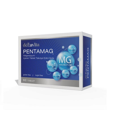 Dellavita Pentamag Magnesium Supplement - 60 Tablets