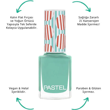 Pastel Nail Polish No. 389 High Coverage Long Lasting