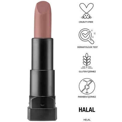 Pastel Profashion Matte Lipstick Lightweight 590 Deep Nude