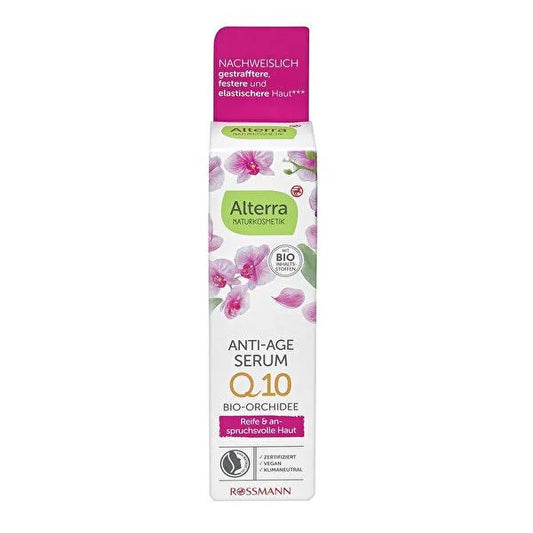 Alterra Anti-Aging Serum with Orchid Extract - Natural, Vegan Skincare for Hydrated, Youthful Skin