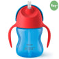 Philips Avent Straw Cup with Ergonomic Handles Blue 200 ml