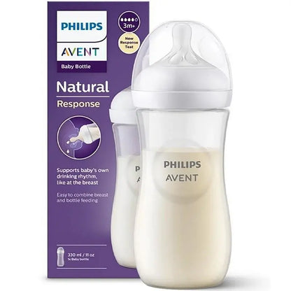 Philips Avent Natural Response Baby Bottle for 3M+ 330ml