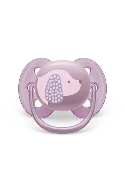 Philips Avent Ultra Soft Pacifier 6-18M 2-Pack (Orange & Purple)