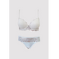 Pierre Cardin 4790 Padded Bra Set in Ecru