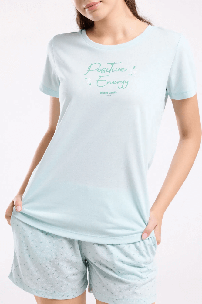 Pierre Cardin Mint Women's Pajama & Short Set