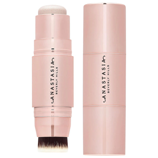 Glossier Cream Stick Highlighter with Brush Applicator - Cruelty-Free, Sulfate-Free Luminous Makeup