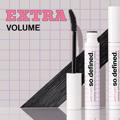 wet n wild Mega So Define Volumizing Mascara: Dramatic Volume, Definition & Vitamin E for Lash Health