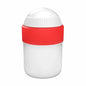 SAMIX Mixing/Dispensing Jars, 15 mL, White with Red Lid (10-Pack)