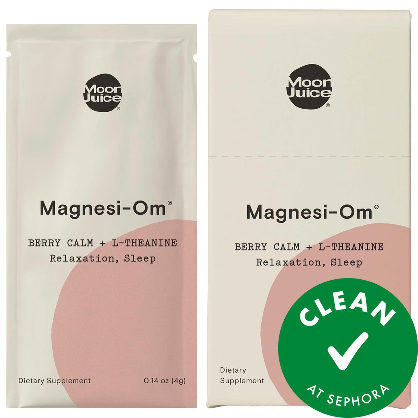 Magnesi-Om Magnesium Supplement Powder for Relaxation & Sleep with L-Theanine - Natural Stress Relief & Brain Health Support