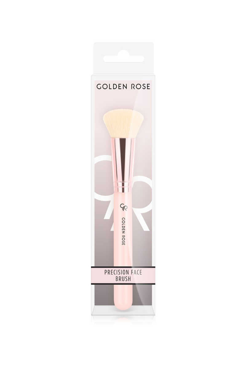 Golden Rose Precision Face Brush for Detailed Highlighting