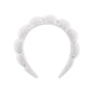 Propia White Spa Headband for Skincare Routines