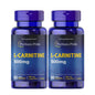Puritan's Pride L-Carnitine 500 mg 60 Tablets 2 Pieces
