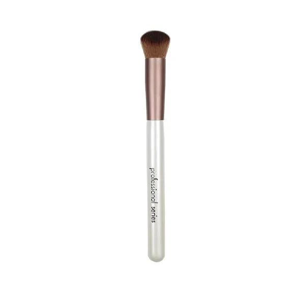 For Your Beauty Oval Makeup Brush - Pearl Finish Concealer Brush for Precise Application
