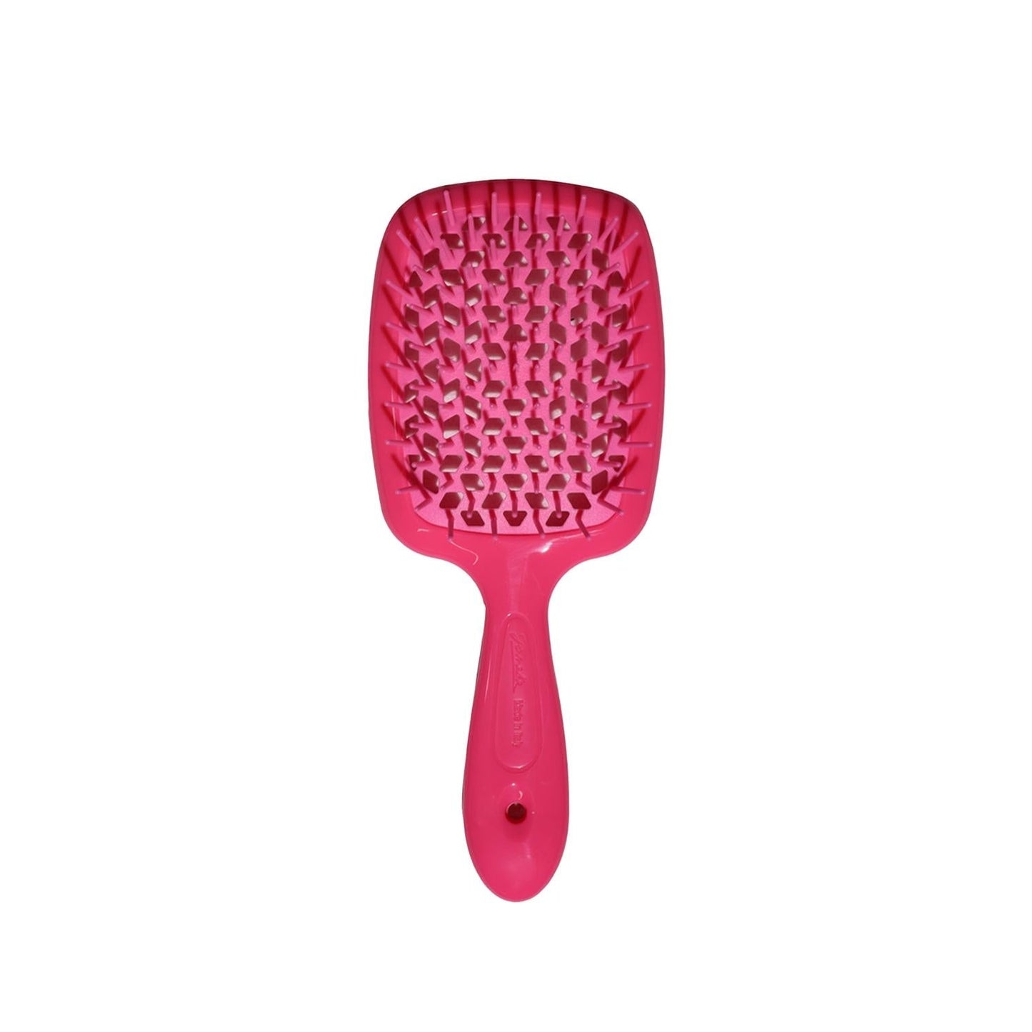 Janeke Superbrush Detangling Hair Brush Neon Pink 1 pc
