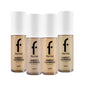 Flormar High Coverage Semi-Matte Foundation Makeup with SPF15 - Flormar Perfect Coverage 30g
