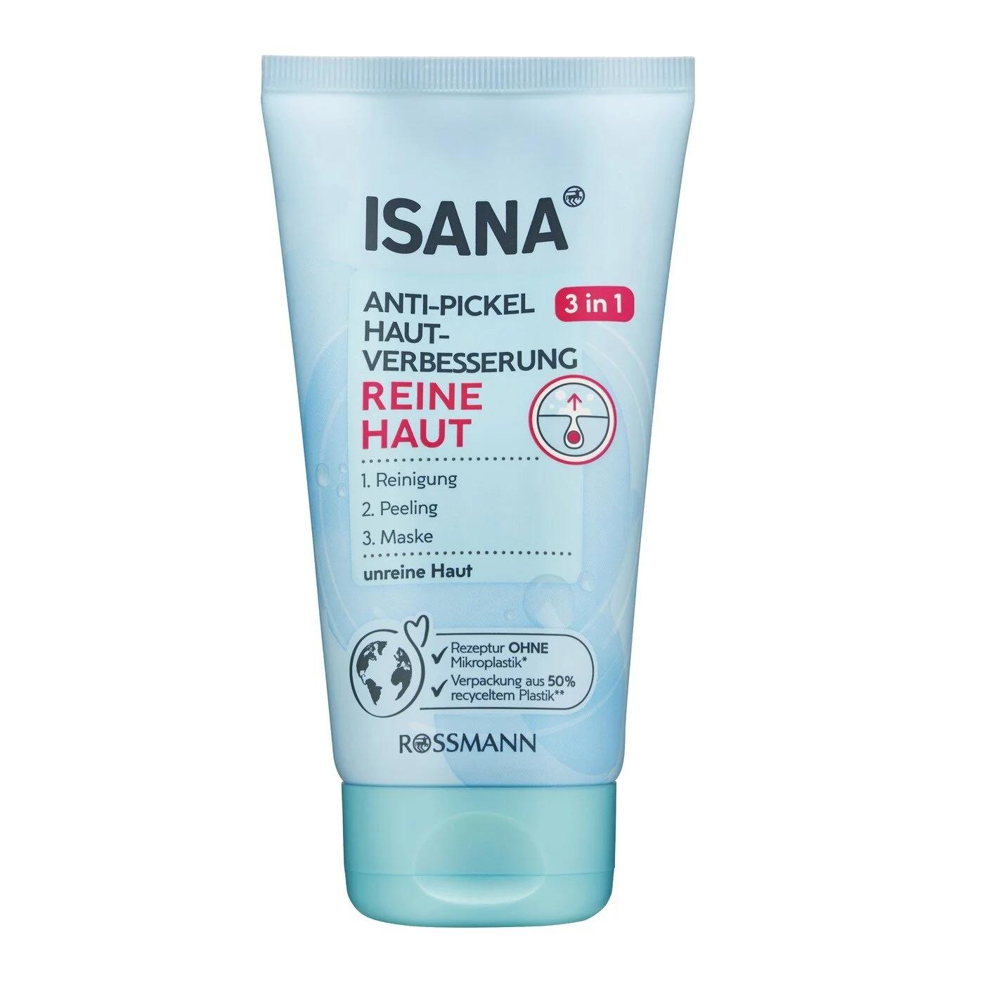 Isana Reine Haut 3-in-1 Purifying Scrub & Mask 150 ml