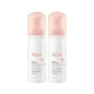 Avene Gentle Face Cleansing Mousse -  Sensitive & Normal to Combination Skin - Removes Makeup, Dirt & Oil - Avene Thermal Water - 5.07 fl oz (Dual Pack)