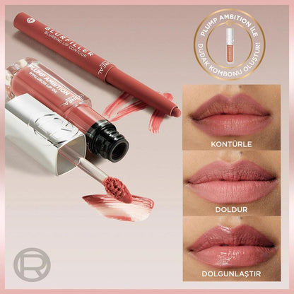 L'Oreal Paris Blurfiller Lip Liner 530 Bordeaux Bisous