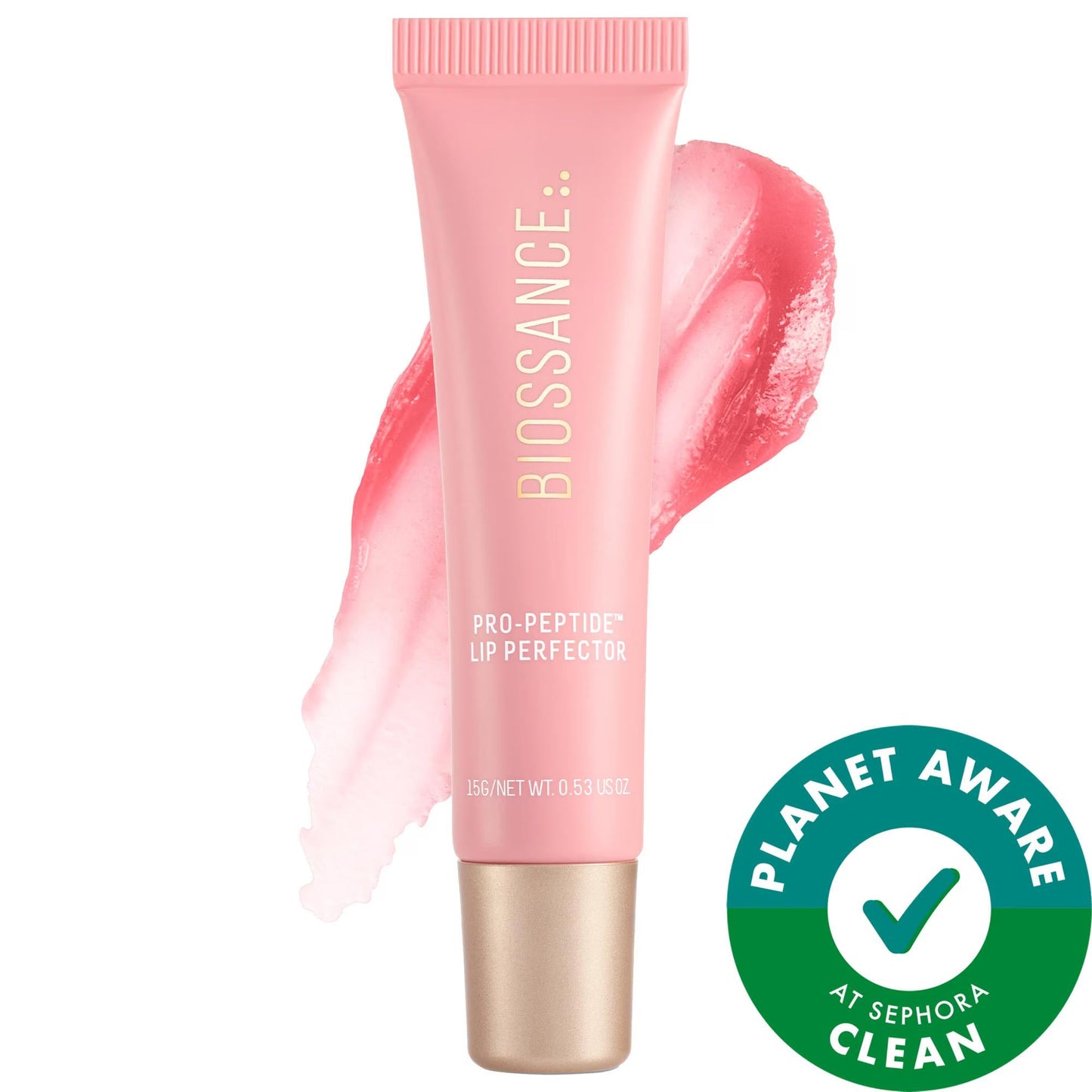 Pro-Peptide Hydrating Lip Perfector Balm - Vegan, Cruelty-Free, 24-Hour Moisture with Hyaluronic Acid & Peptide