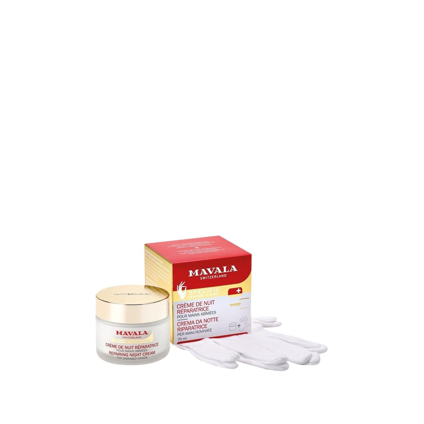 Mavala Repairing Night Cream 75ml - Luxurious Skincare for Nighttime Repair and Rejuvenation