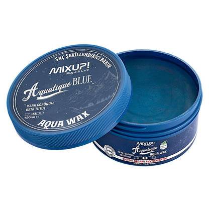 Mixup! Aquatique Blue Aqua Wax for Medium Hold 150 ml