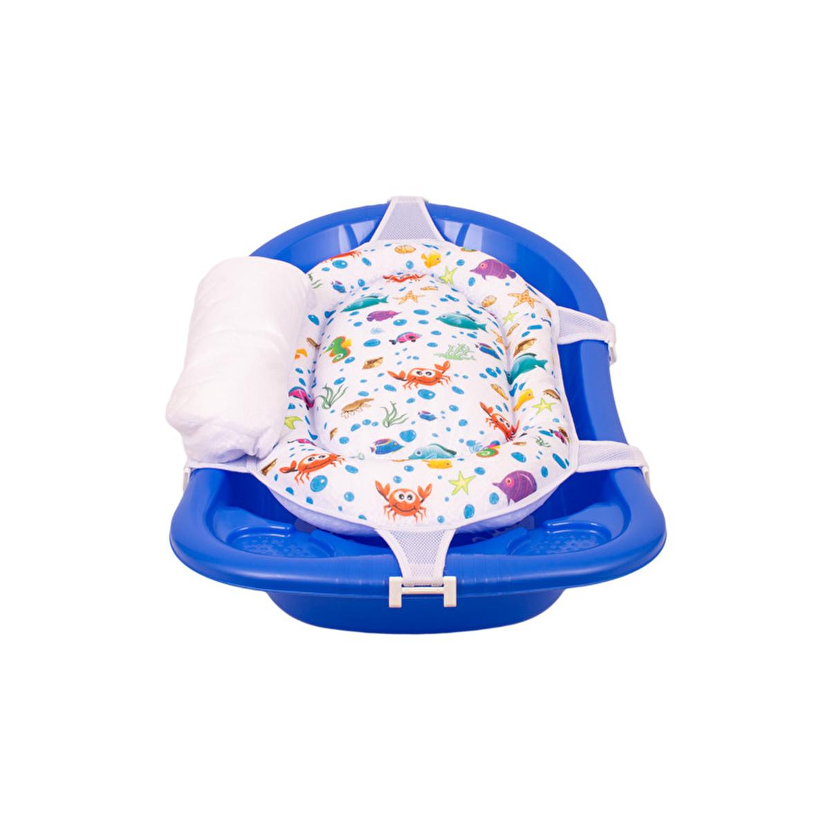 Sevi Bebe Baby Bath Support Cushion - Comfort & Safety for Newborns to 7 Months