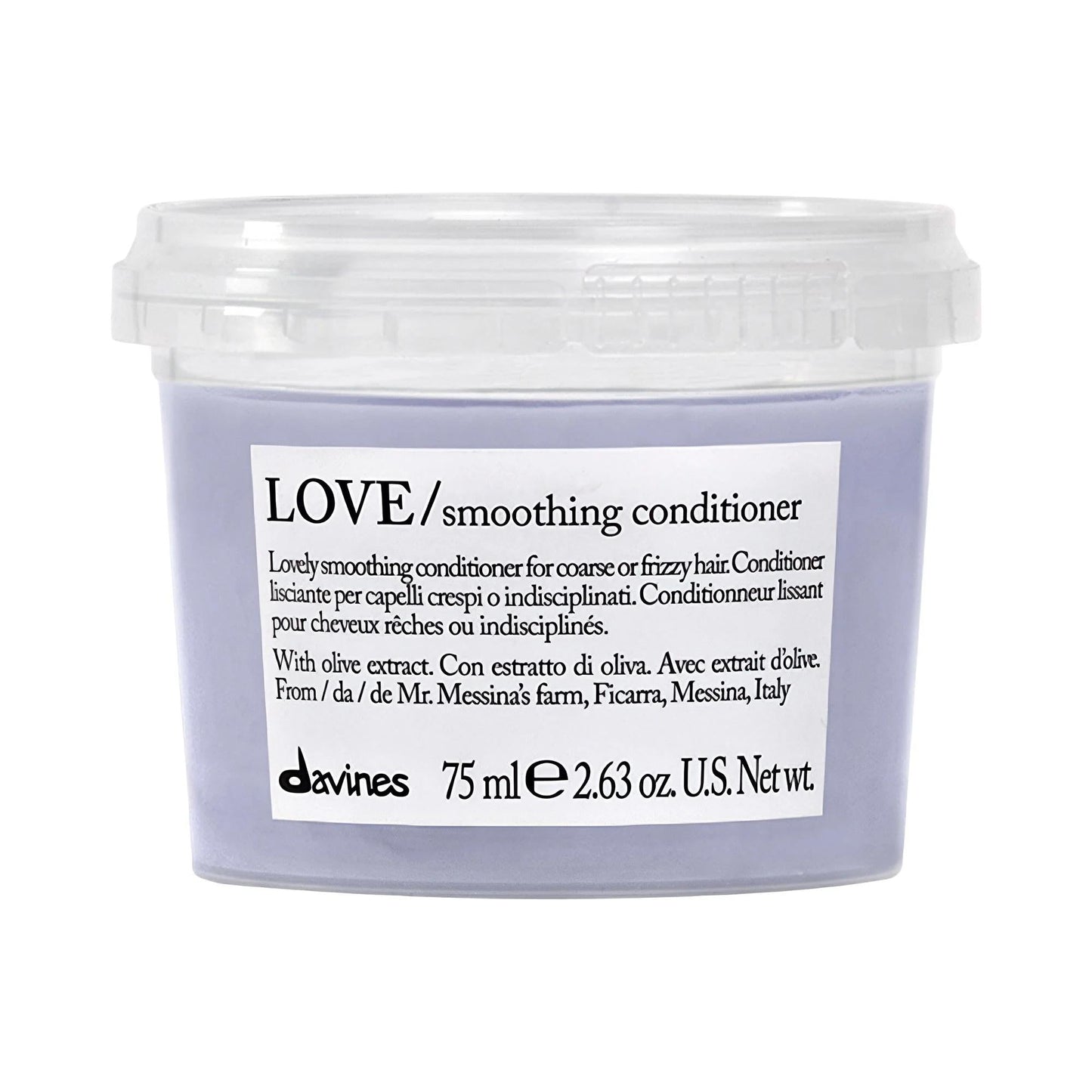 Mini LOVE Smoothing Conditioner - Anti-Frizz, Vegan, Sulfate-Free for All Hair Types
